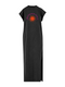 Dress Long Bonjour - Black Washed